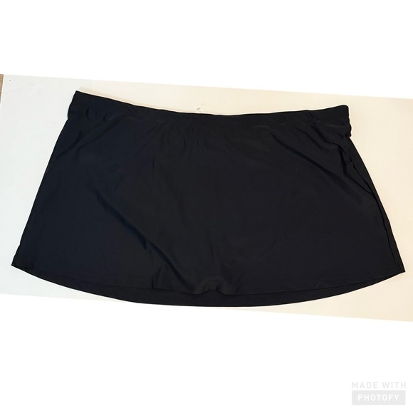 NWT Old Navy Black Tankini Swim Skort Bottom Size 3X - Picture 1 of 4